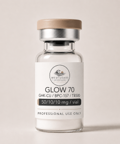 GLOW 70 GHK-CU (50mg) / BPC-157 (10mg) / TB500 (10mg)